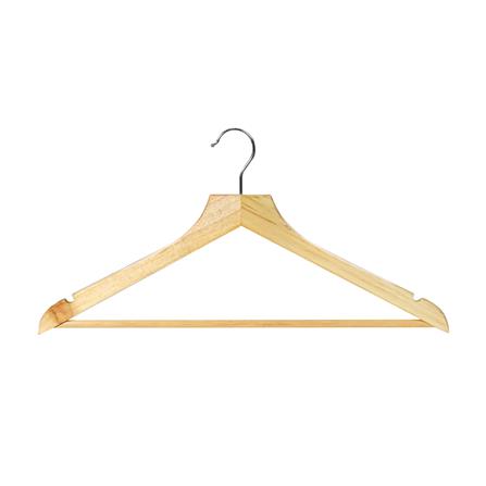 ไม้แขวนเสื้อ PLIM แพ็ก 8 ชิ้น สีไม้ธรรมชาติ_2