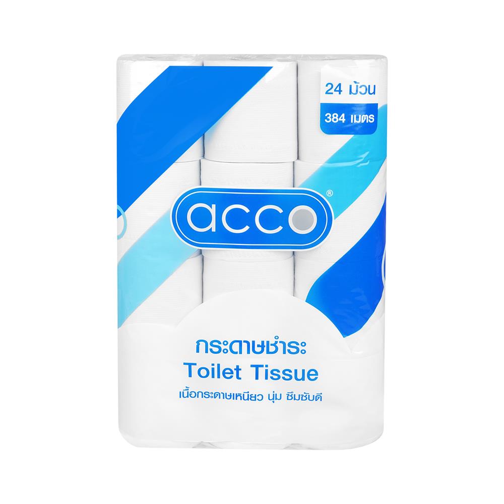 กระดาษชำระ ACCO REGULAR แพ็ก 24 ม้วน