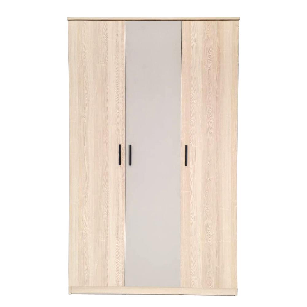 ตู้เสื้อผ้า 3 บานเปิด FURDINI THRU WD1254 120 ซม. สีออทตาวา/แซนด์สโตน