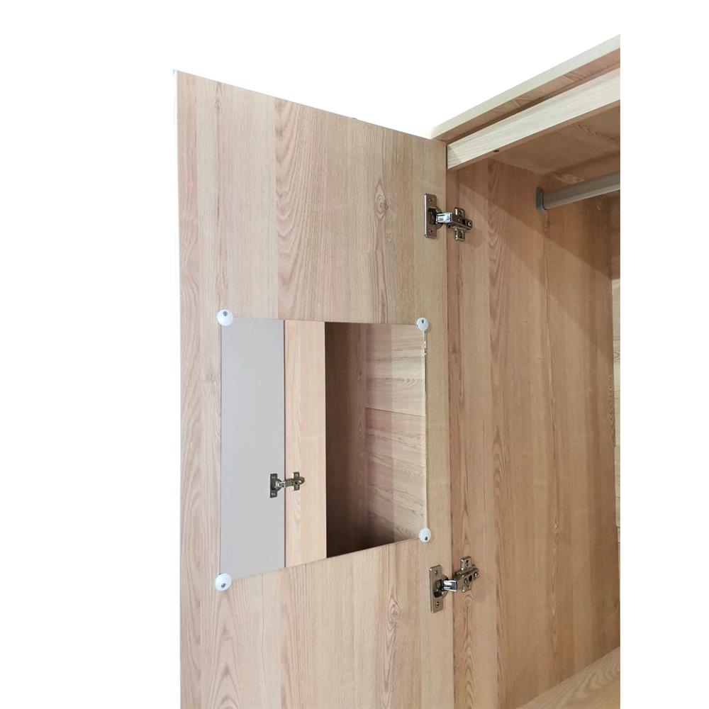 ตู้เสื้อผ้า 3 บานเปิด FURDINI THRU WD1254 120 ซม. สีออทตาวา/แซนด์สโตน