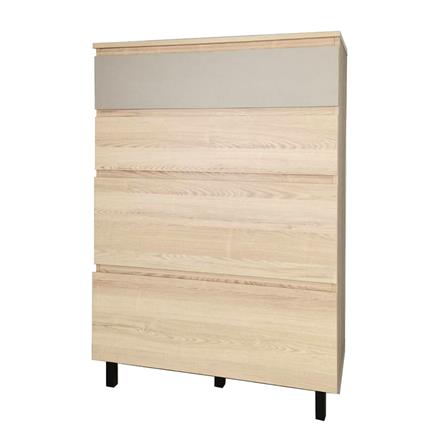 ตู้ลิ้นชัก 4 ลิ้นชัก FURDINI THRU DC8014 สีออทตาวา/แซนด์สโตน_1