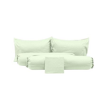 ชุดผ้าปูที่นอน 6 ฟุต 5 ชิ้น PICASSO CLASSIC STYLE LAGOS GREEN_1
