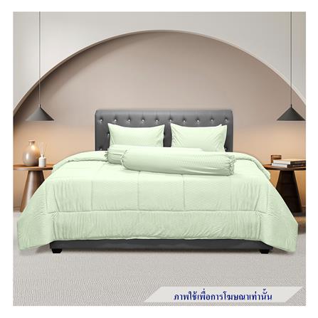 ชุดผ้าปูที่นอน 6 ฟุต 5 ชิ้น PICASSO CLASSIC STYLE LAGOS GREEN_0