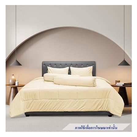 ชุดผ้าปูที่นอน 6 ฟุต 5 ชิ้น PICASSO CLASSIC STYLE COPEN CREAM_0