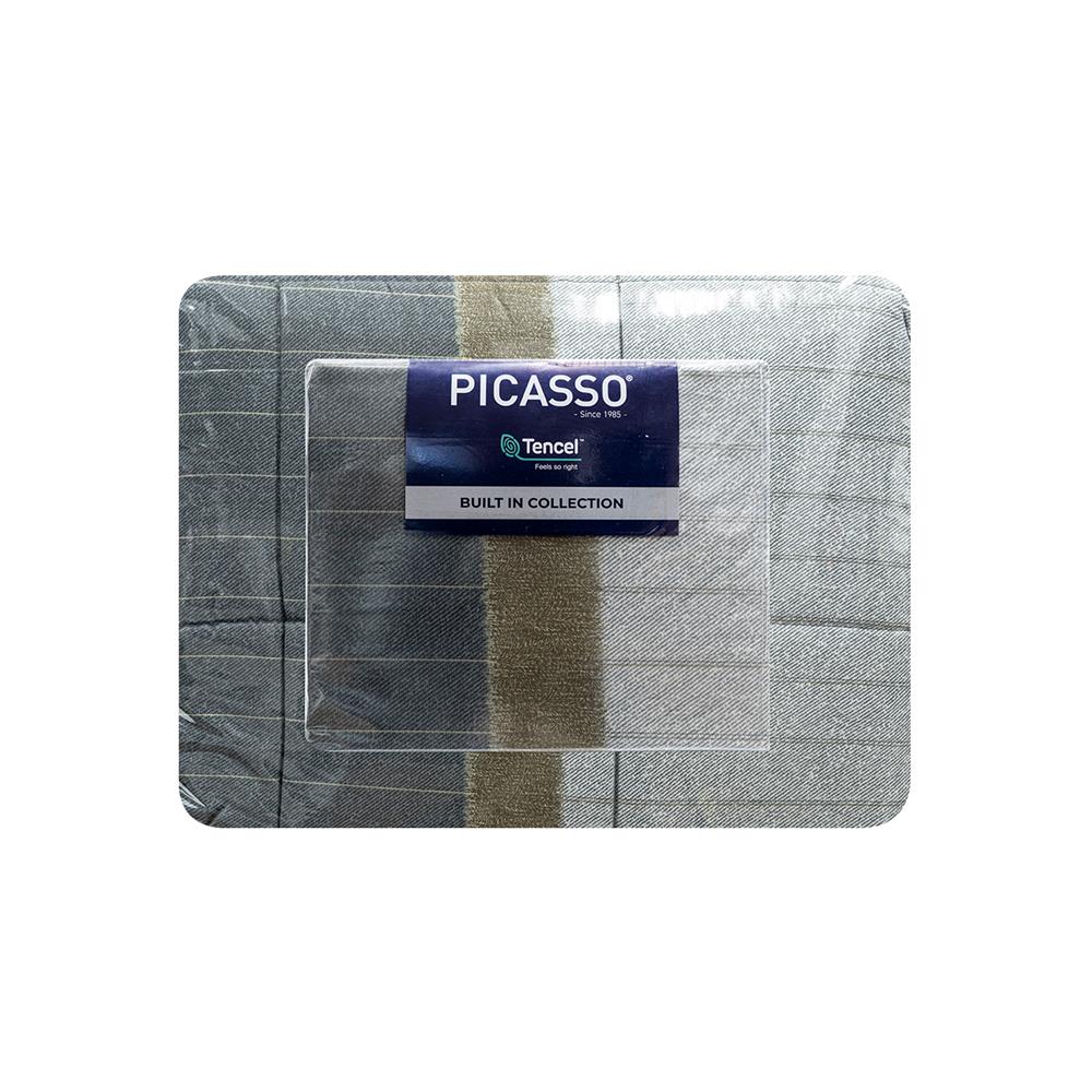 ชุดผ้าปูที่นอน 6 ฟุต 6 ชิ้น PICASSO PB TENCEL สี BAKU