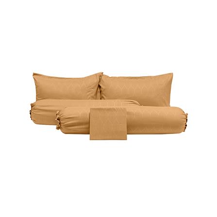 ชุดผ้าปูที่นอน 6 ฟุต 5 ชิ้น PICASSO CLASSIC STYLE COPEN ORANGE_1