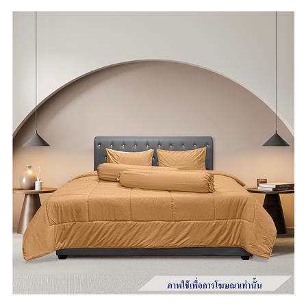 ชุดผ้าปูที่นอน 6 ฟุต 5 ชิ้น PICASSO CLASSIC STYLE COPEN ORANGE_0