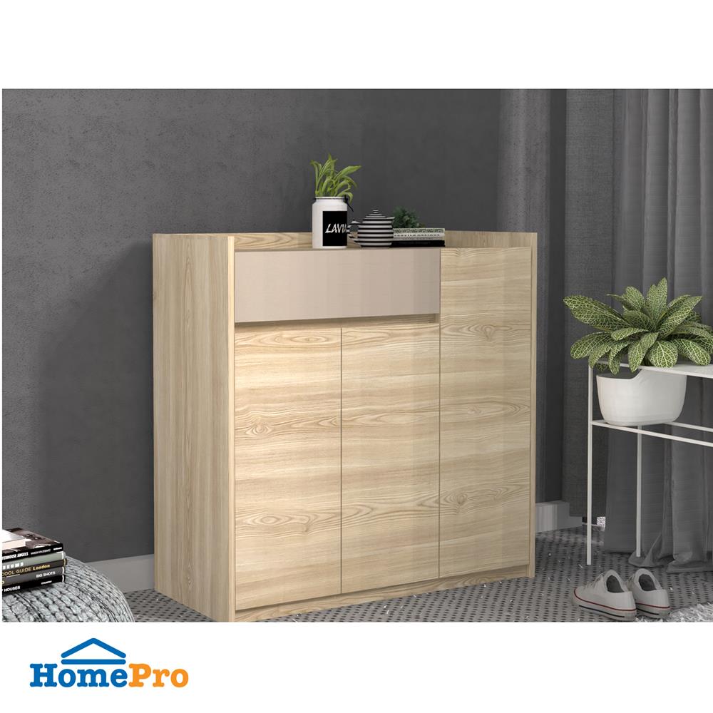 ตู้วางรองเท้า FURDINI SB9075 90 ซม. สีออทตาวา/แซนด์สโตน