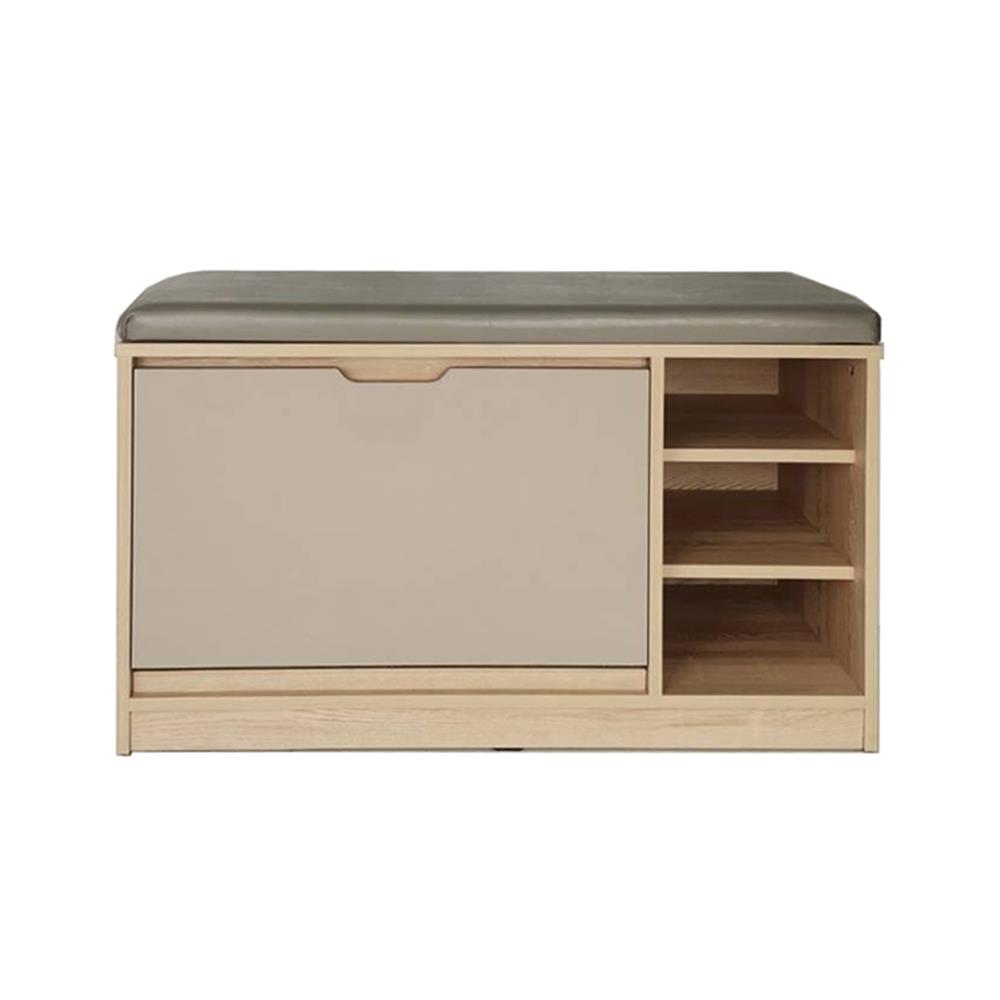 ตู้วางรองเท้าพร้อมสตูล FURDINI SB9011 สีออทตาวา/แซนด์สโตน_0