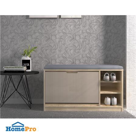 ตู้วางรองเท้าพร้อมสตูล FURDINI SB9011 สีออทตาวา/แซนด์สโตน_5