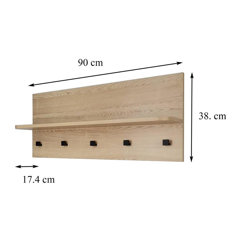 ชั้นแขวนผนัง FURDINI SS9015 90 ซม. สีออทตาวา