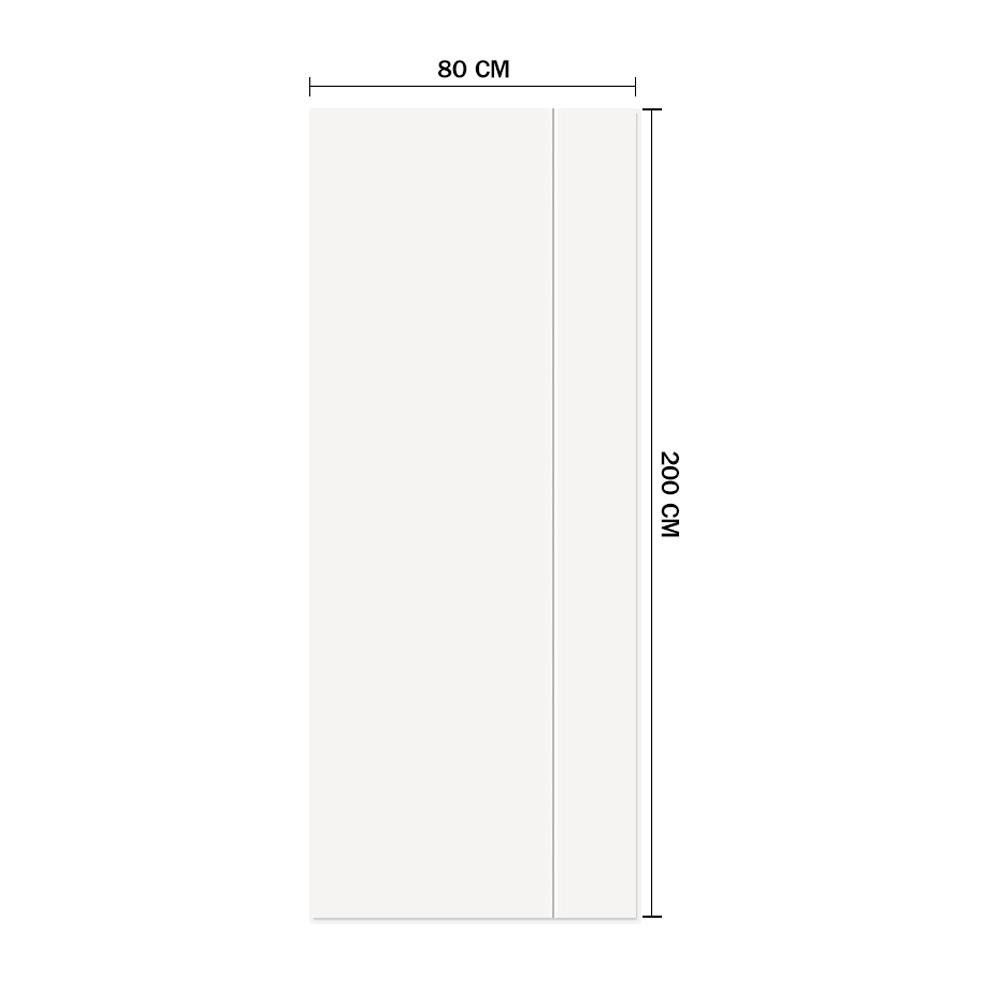 ประตูภายใน HDF METRO LINEA 01 80X200 ซม. สีรองพื้น ไม่เจาะลูกบิด
