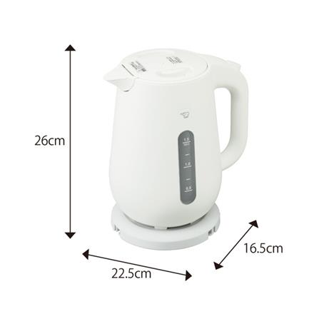 กาต้มน้ำไฟฟ้า ZOJIRUSHI CK-VAQ15T-WA 1.5 ลิตร สีขาว_6