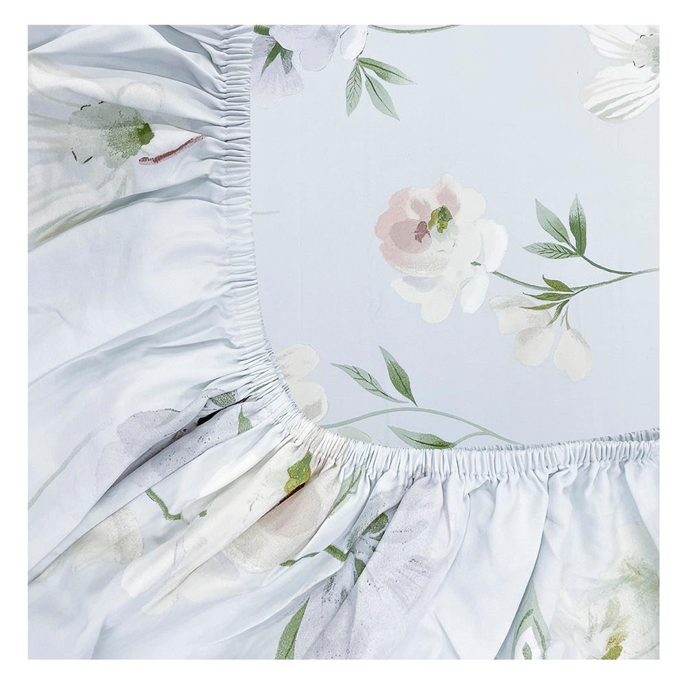 ชุดผ้าปูที่นอน 6 ฟุต 6 ชิ้น PICASSO PB TENCEL สี CHICA BLUE