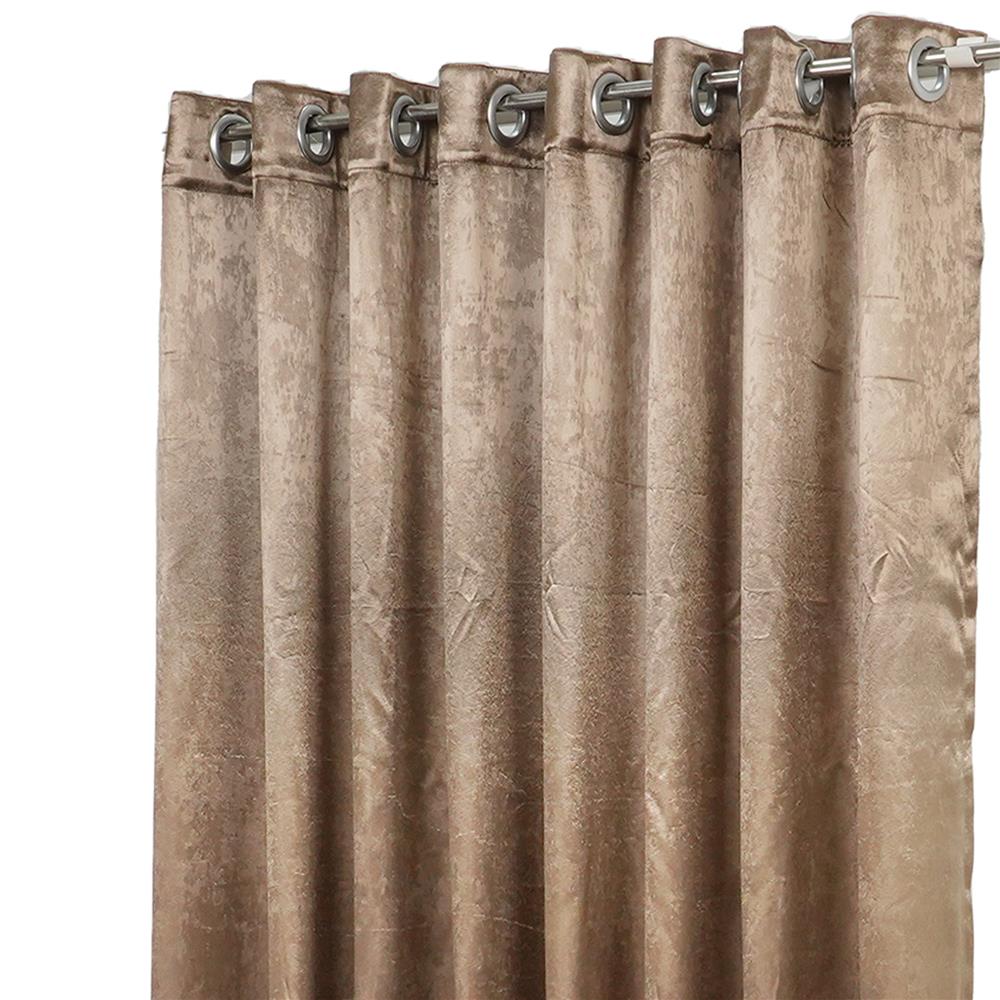 ผ้าม่าน EYELET HOME LIVING STYLE AURA UV 270X160 ซม. สีน้ำตาล