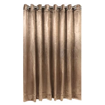 ผ้าม่าน EYELET HOME LIVING STYLE AURA UV 270X160 ซม. สีน้ำตาล_0