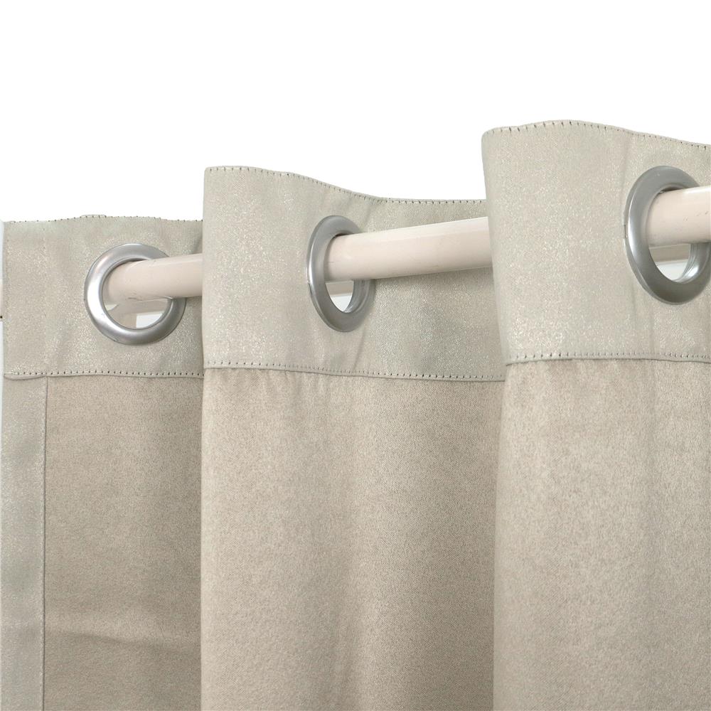 ผ้าม่าน EYELET HOME LIVING STYLE GLAM UV 150X160 ซม. สีครีม