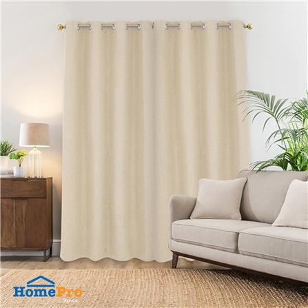 ผ้าม่าน EYELET HOME LIVING STYLE PALE UV 135X250 ซม. สีครีม_6