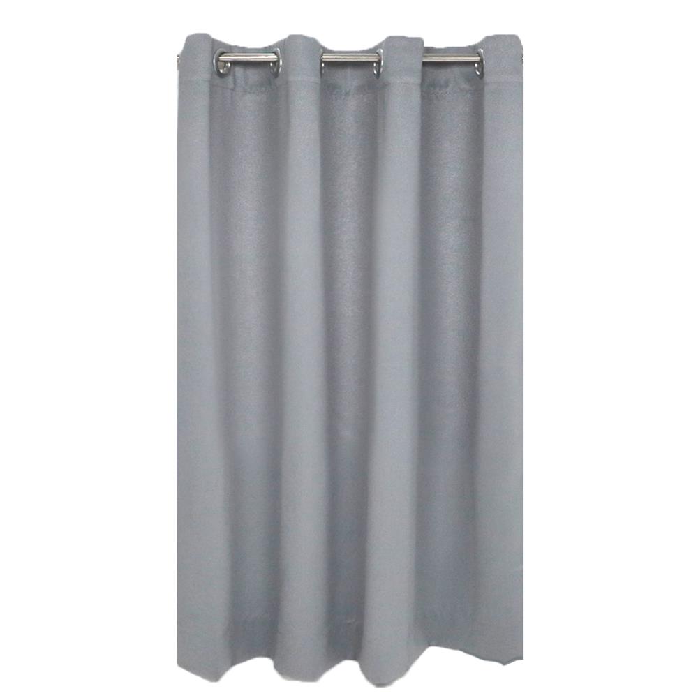 ผ้าม่าน EYELET HOME LIVING STYLE GLAM UV 150X160 ซม. สีเทา_1