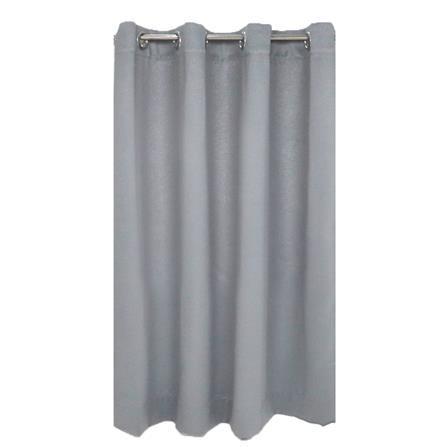 ผ้าม่าน EYELET HOME LIVING STYLE GLAM UV 150X160 ซม. สีเทา_0