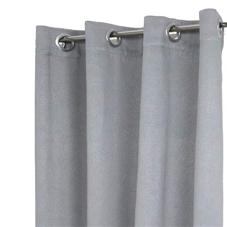 ผ้าม่าน EYELET HOME LIVING STYLE GLAM UV 150X160 ซม. สีเทา_2