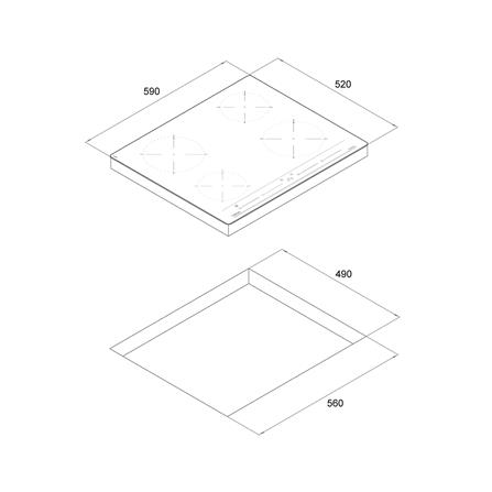 เตาฝังอินดักชั่น TEKA IBS64900 TCS Q (VI4) 60 ซม._5