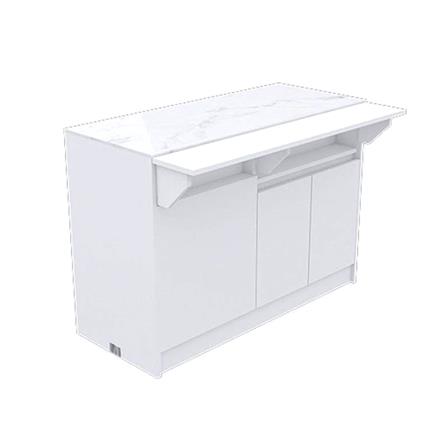 ตู้เตี้ย SB FURNITURE TEPPAN 19220511 120 ซม. สีขาว