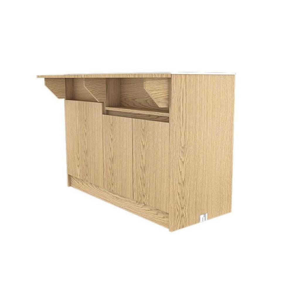 ตู้เตี้ย SB FURNITURE TEPPAN 19220510 120 ซม. สีไม้อ่อน