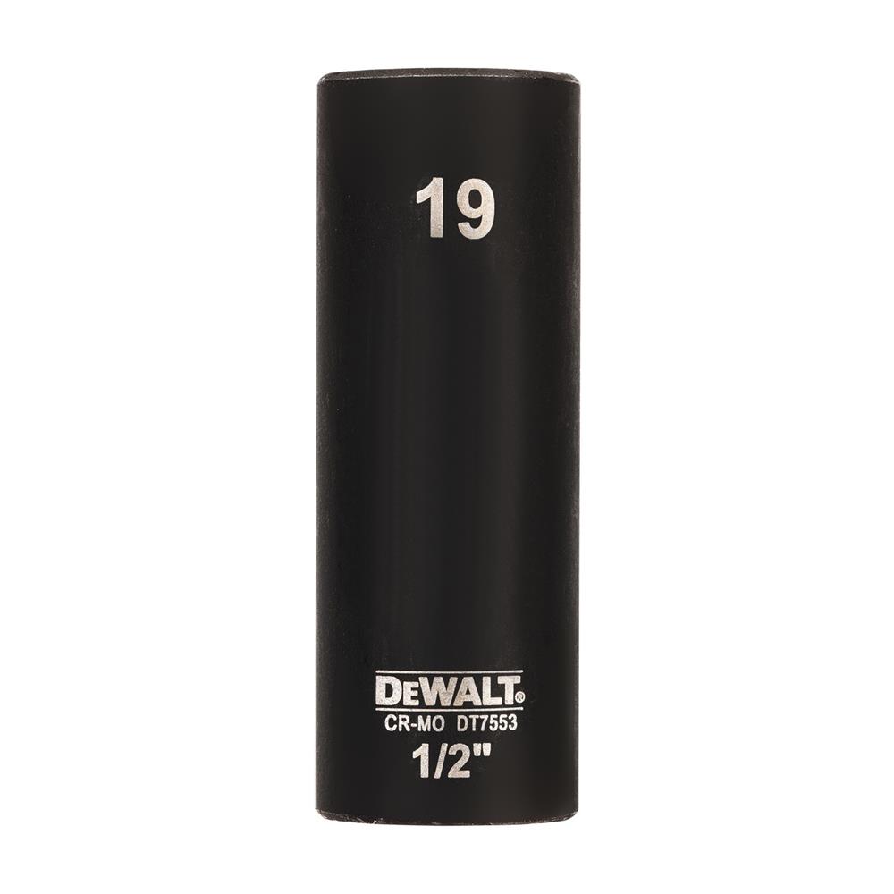 ลูกบ็อกซ์ยาว DEWALT DT7553-QZ 1/2 นิ้ว 19 มม.