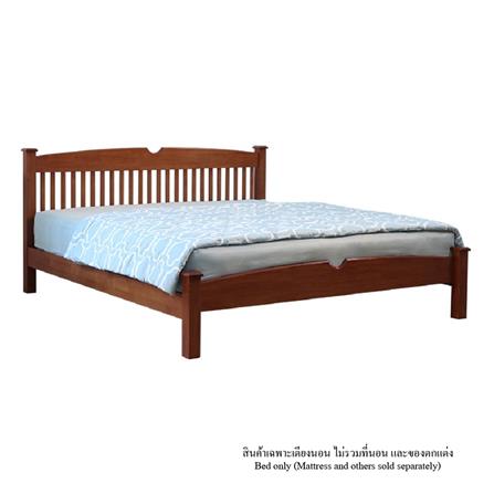 เตียงไม้ 6 ฟุต GROWN SILVIA สีรัน_0