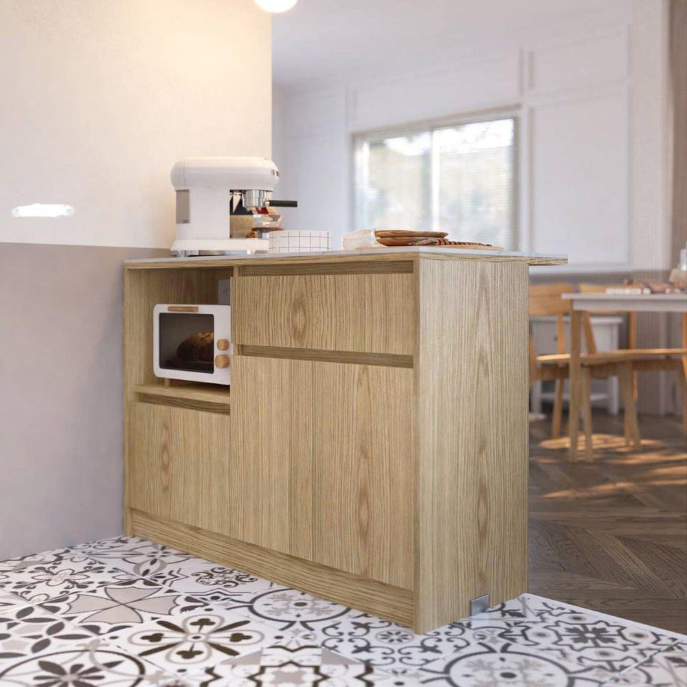 ตู้เตี้ย SB FURNITURE SO-BA 19220508 120 ซม. สีไม้อ่อน