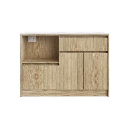 ตู้เตี้ย SB FURNITURE SO-BA 19220508 120 ซม. สีไม้อ่อน_3