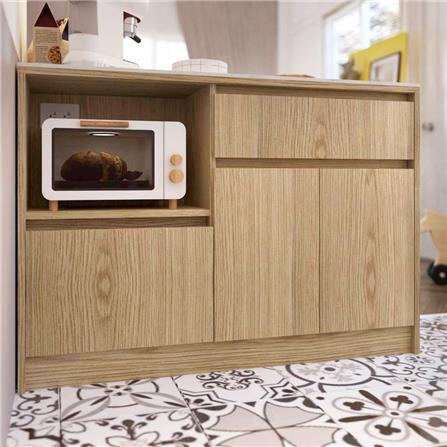 ตู้เตี้ย SB FURNITURE SO-BA 19220508 120 ซม. สีไม้อ่อน_7