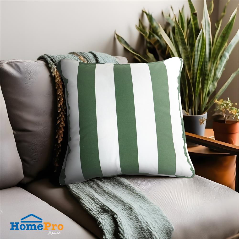 หมอนอิง HOME LIVING STYLE BARO 24X24 นิ้ว สีเขียว