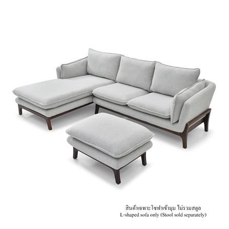 โซฟาเข้ามุมซ้าย BENETTA FLORENCE สีเทาอ่อน_2
