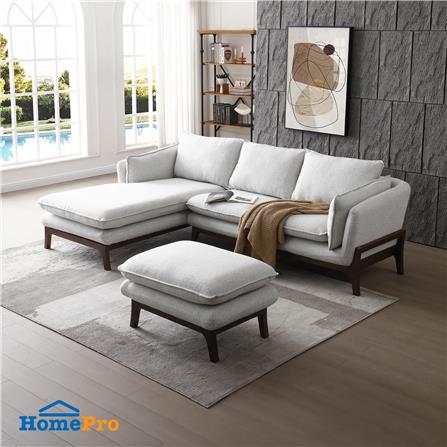 สตูล BENETTA FLORENCE สีเทาอ่อน_3