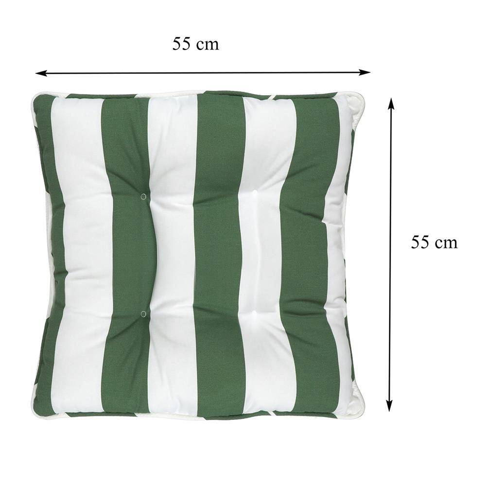 เบาะรองนั่ง HOME LIVING STYLE BARO 22X22 นิ้ว สีเขียว