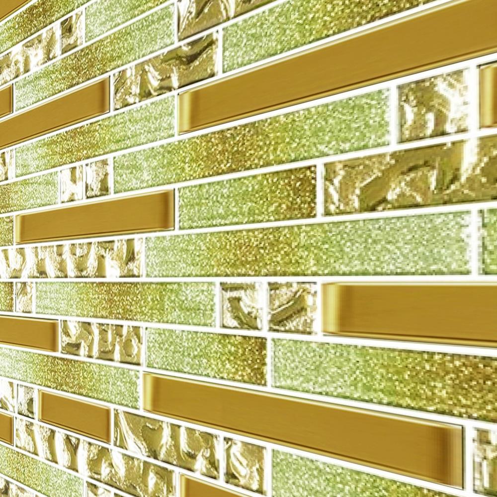 โมเสคแก้ว 30x30 ซม. GLASCERA โดราโด้ โกลด์