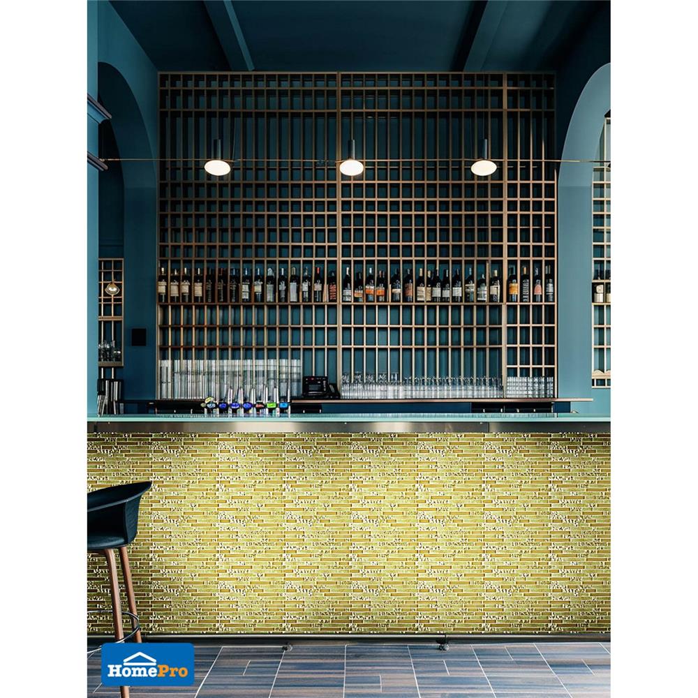 โมเสคแก้ว 30x30 ซม. GLASCERA โดราโด้ โกลด์