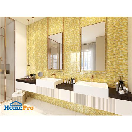 โมเสคแก้ว 30x30 ซม. GLASCERA โดราโด้ โกลด์_6