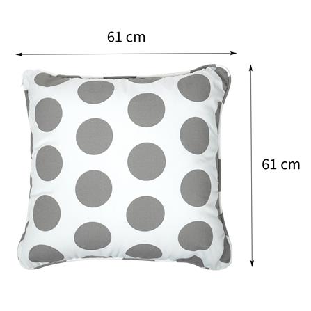 หมอนอิง HOME LIVING STYLE DOTTA 24X24 นิ้ว สีเทา_7