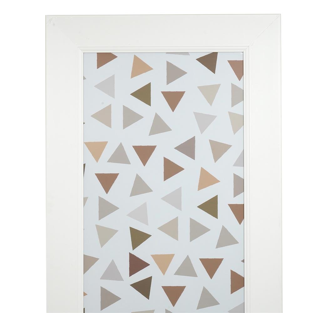 ประตูห้องน้ำ UPVC AZLE PYRAMID 70x200 ซม. สีขาว พร้อมวงกบ ไม่เจาะลูกบิด