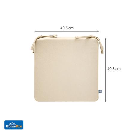เบาะรองนั่ง HOME LIVING STYLE STILL 16X16 นิ้ว สีครีม_9