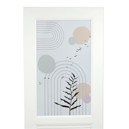 ประตูห้องน้ำ UPVC AZLE FEEL 70X200 ซม. สีขาว พร้อมวงกบ ไม่เจาะลูกบิด_1