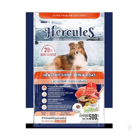 อาหารสุนัข HERCULES ADULT SALMON AND BROWN RICE 500 ก._0