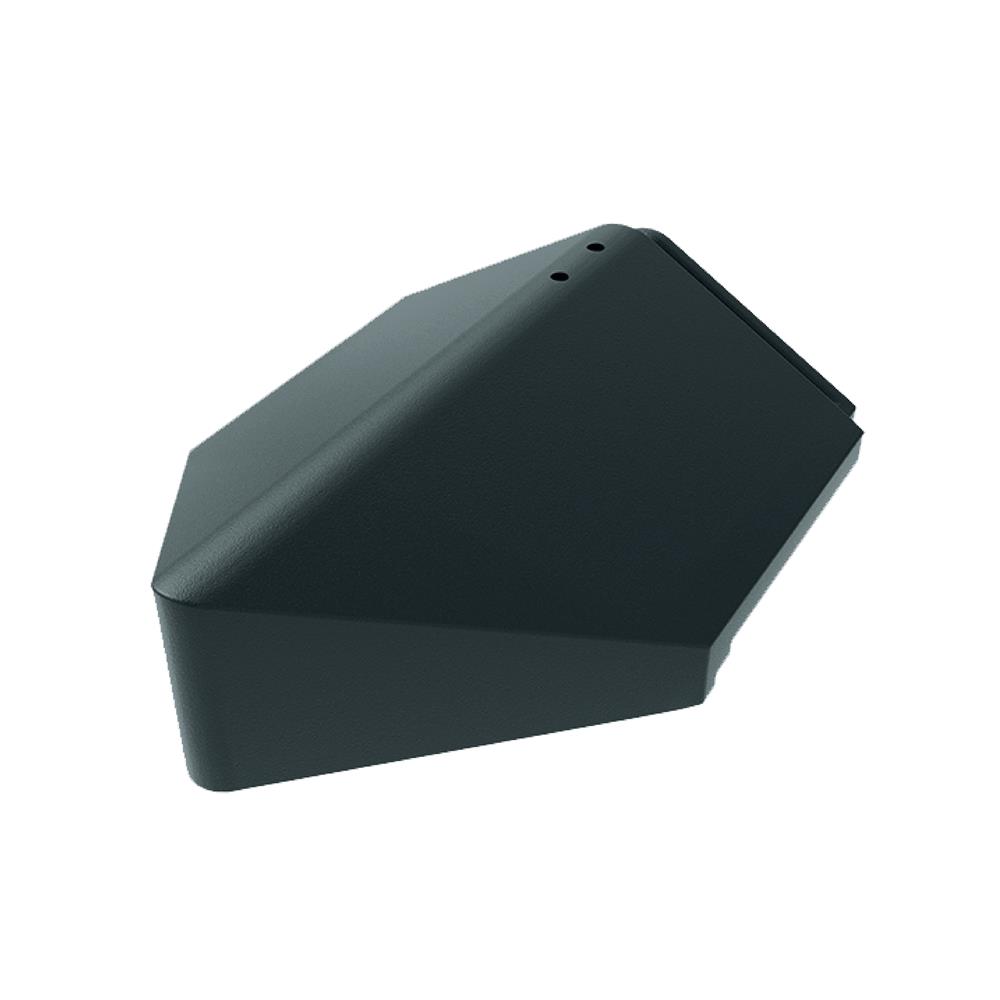 ครอบปิดปลายตะเข้สัน แผ่นเรียบ DURAONE 24x30x12.7 ซม. สีเทาบารมี