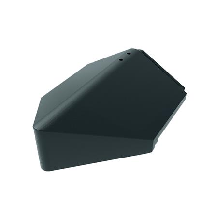 ครอบปิดปลายตะเข้สัน แผ่นเรียบ DURAONE 24x30x12.7 ซม. สีเทาบารมี_0