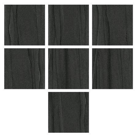 กระเบื้องพื้นพอร์ซเลน  16x16 นิ้ว COTTO แพมเพอร์ เนโร ดำ HYG PM 0.96 ตร.ม._1