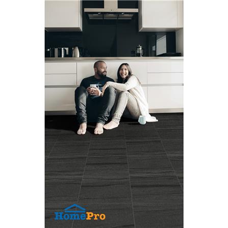 กระเบื้องพื้นพอร์ซเลน  16x16 นิ้ว COTTO แพมเพอร์ เนโร ดำ HYG PM 0.96 ตร.ม._4