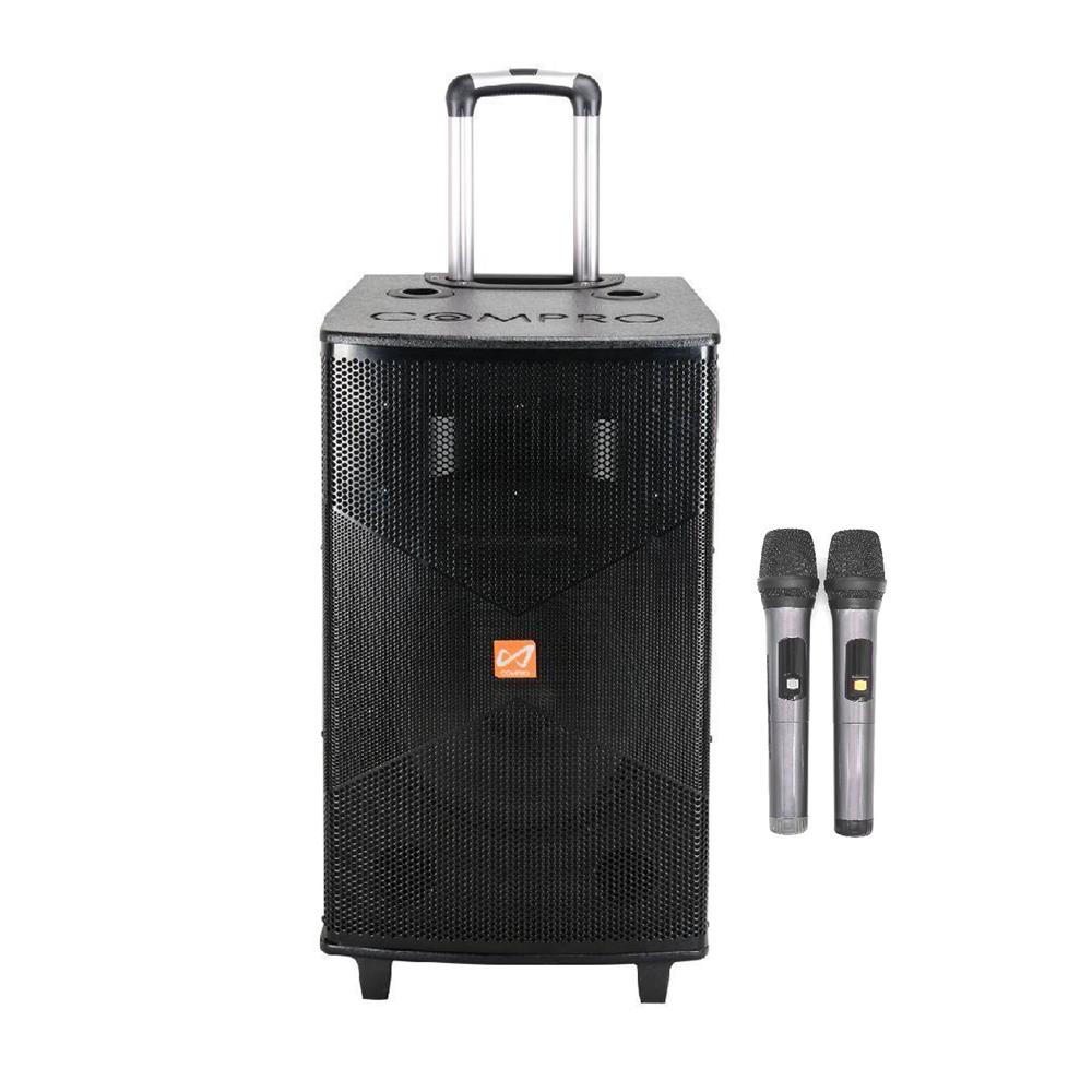 ลำโพงล้อลากพร้อมไมค์ COMPRO CO-3400